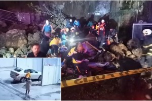 Samsun Canik'te Heyelan: Baba ve iki Çocuğu Hayatını Kaybetti